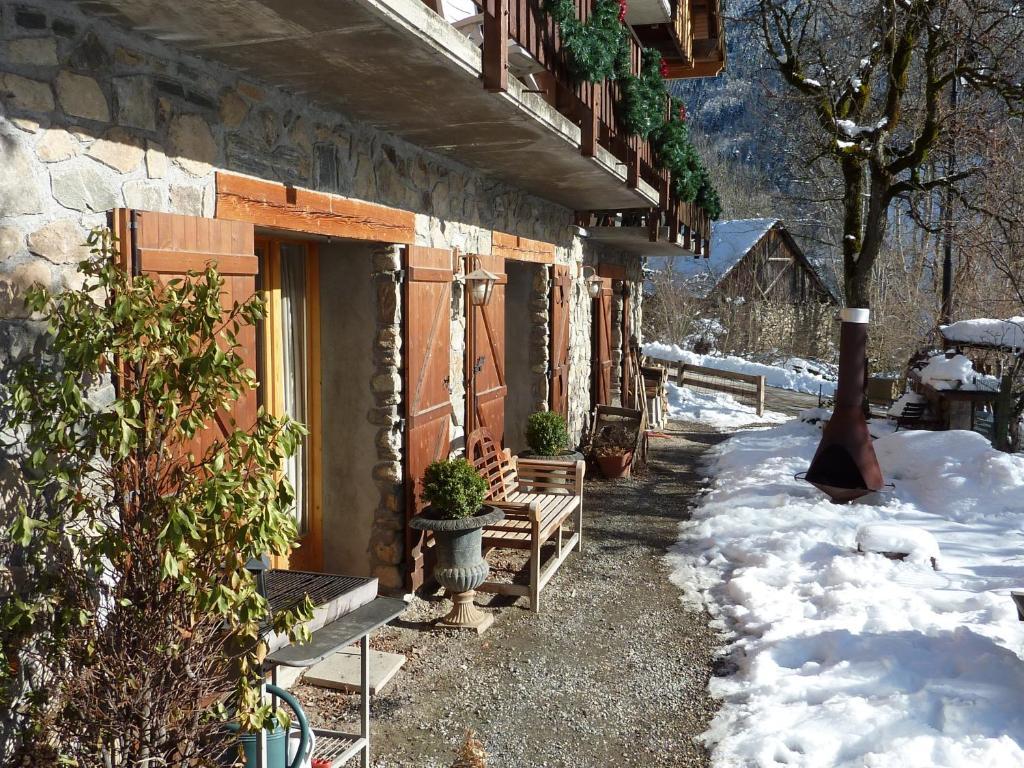 Chalet Solneige Bed and Breakfast Vaujany Exterior foto